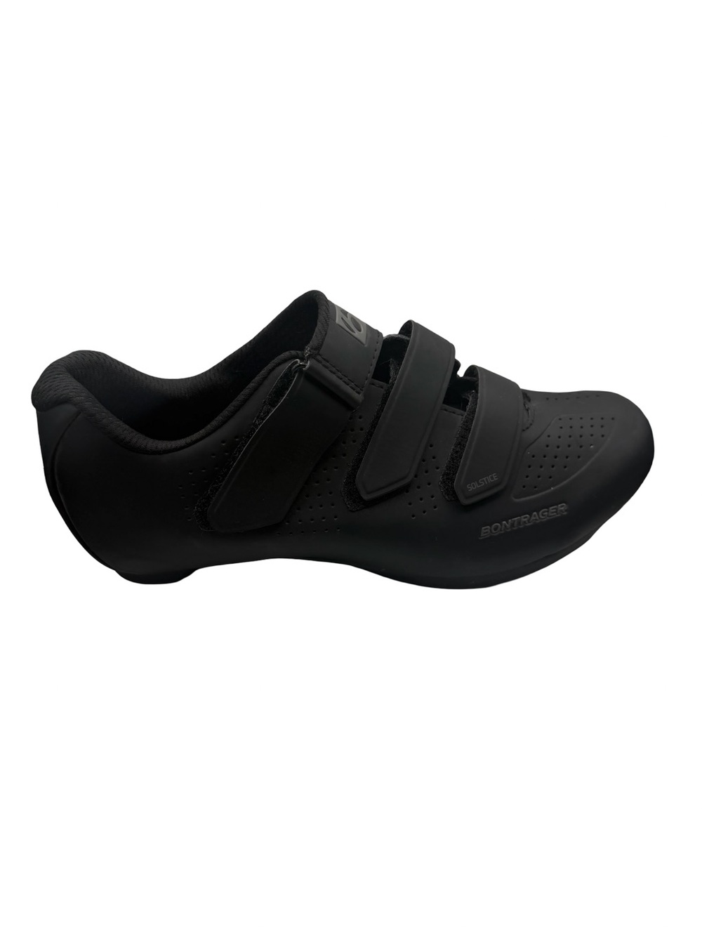 Solstice | Men's Black Velcro Cycling Shoe | 10